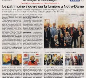 Ouest France 20 09 2015